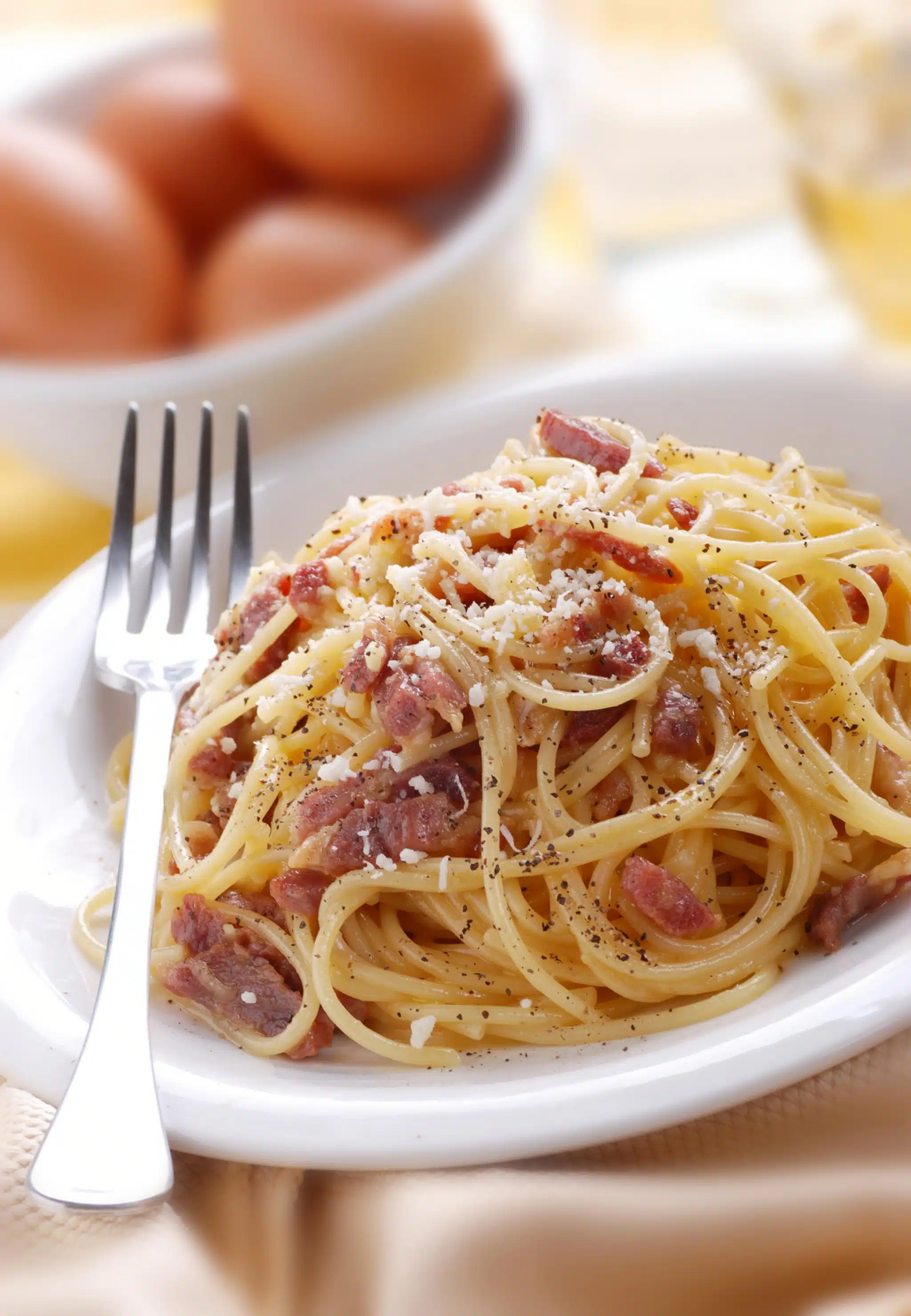 Pâtes à la carbonara